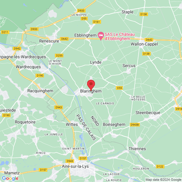 Blaringhem - Google map